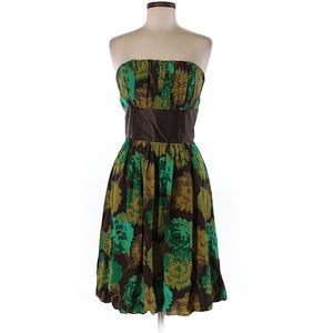 Tracy Reese silk strapless dress